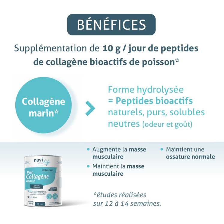Collagène Marin en Poudre - Pur et Naturel - 200g