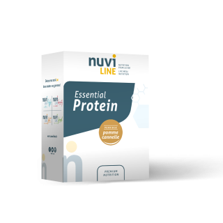 Porridge pomme cannelle protéine nuviline