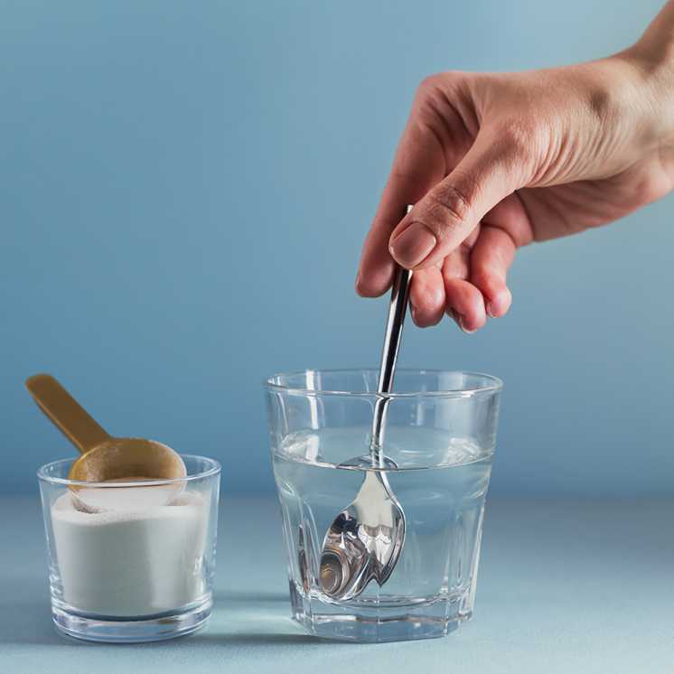 Collagène marin pur avec vitamine C naturelle et goût citron