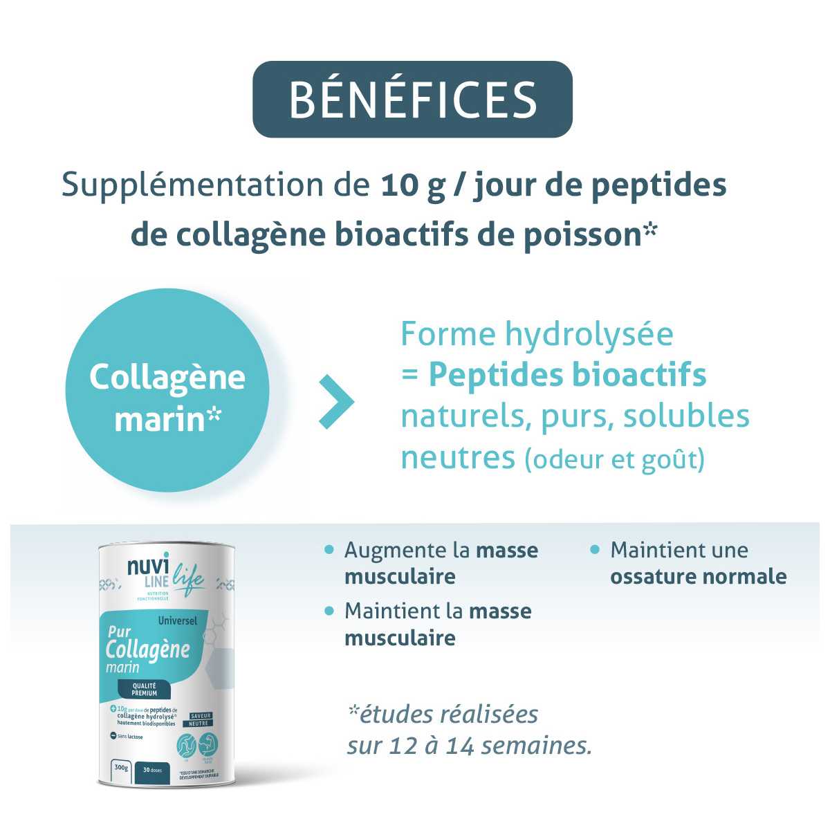 Bouillon au collagène marin, légumes et curcuma - Articulations & Peau