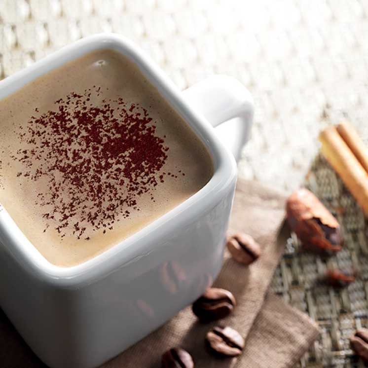 Boisson protéinée cappuccino