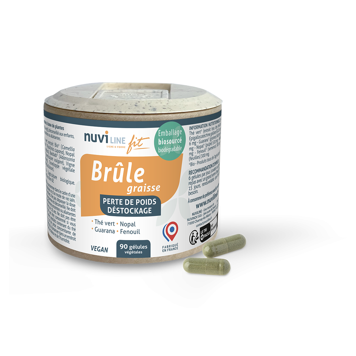 Brûle-graisse Bio Vegan - Minceur et sèche musculaire
