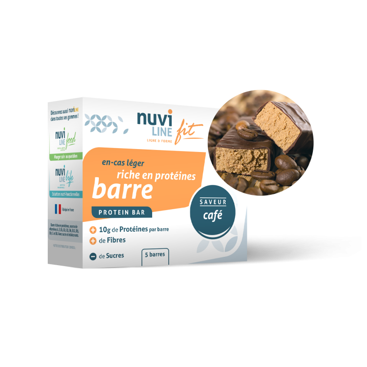 Barre café riche en protéine Nuviline
