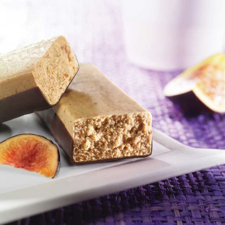 Barre céréales et figues riche en protéine Nuviline