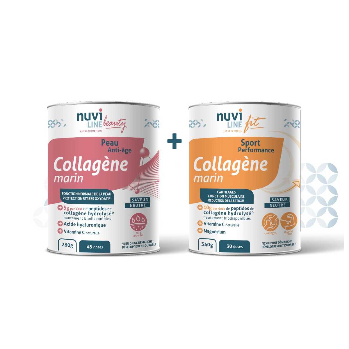 Pack Duo - BEAUTY+ SPORT - Cartilages-Muscles-Peau