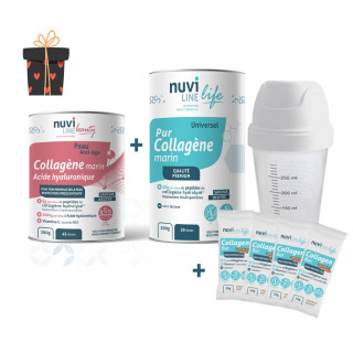 Box Noël Duo - GLOBAL BEAUTY++ Collagène pur peau anti-âge