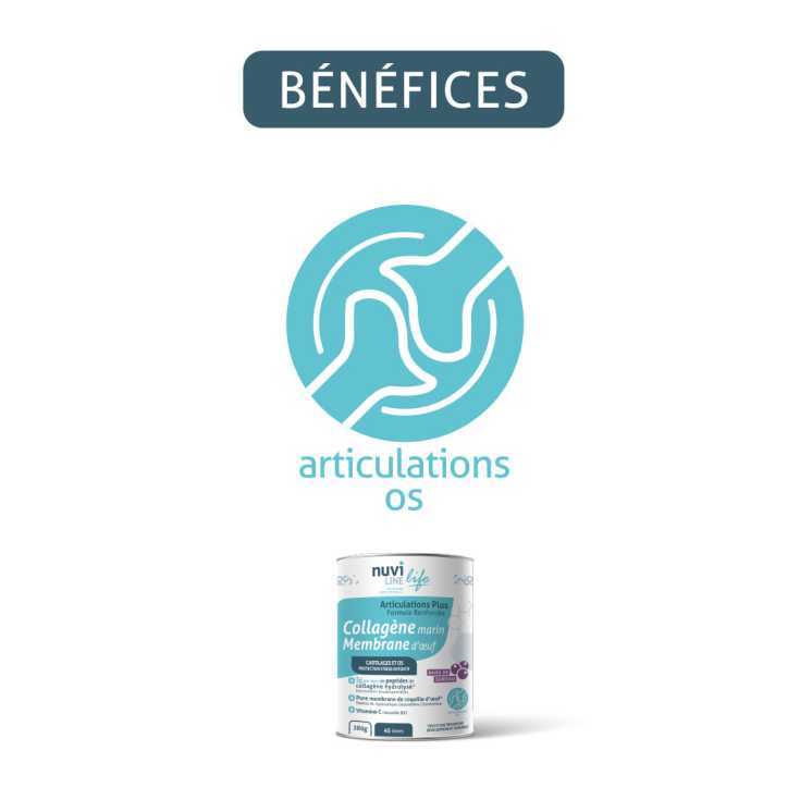 Collagène marin poudre - 280g - Articulations Plus - Formule renforcée